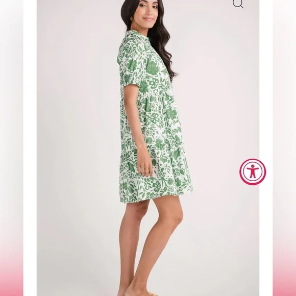 NEW💐THML Floral Print Dress Size XS - Picture 6 of 11